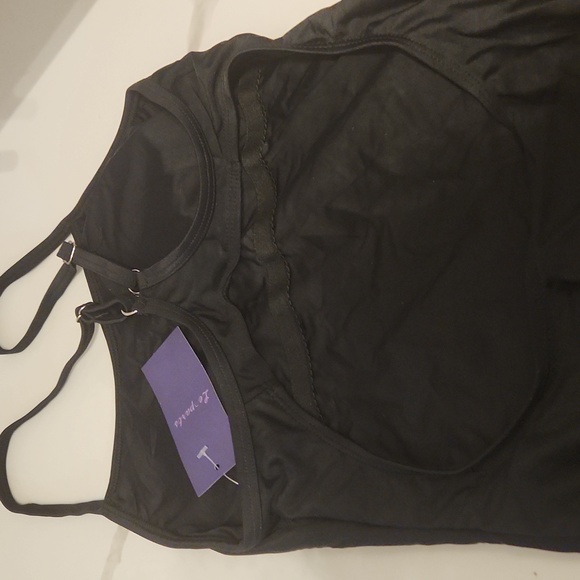 Athletic one piece swimsuit. tummy control black sz XS - Picture 5 of 8